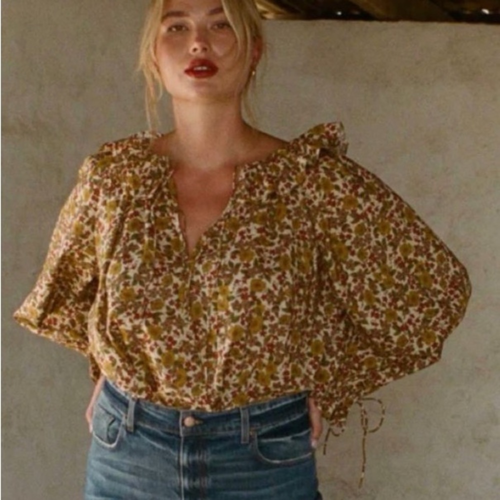Ansel top in Jennifer’s floral